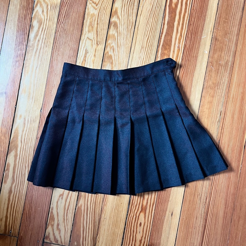 American Apparel Tennis Skirt - Black